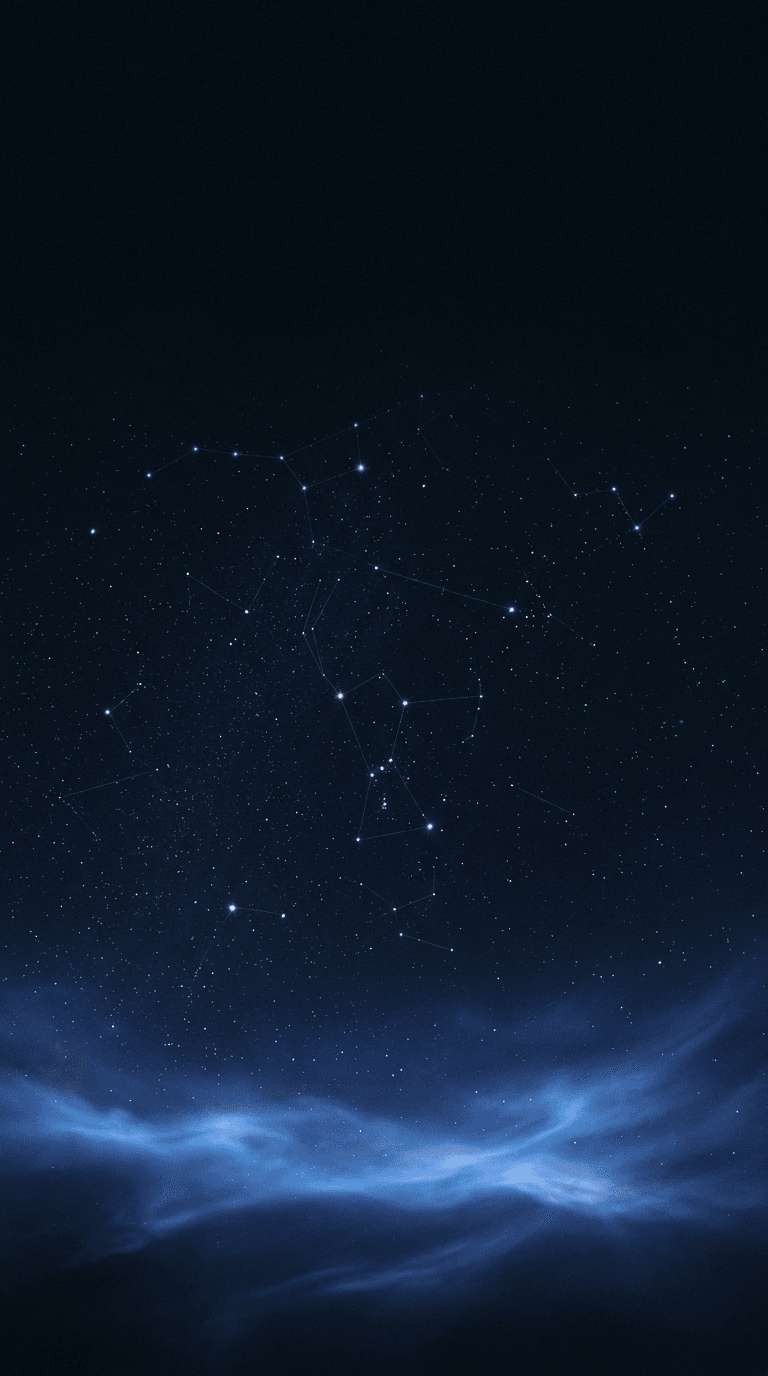 Studio imagery example: a cinematic monochrome space scene